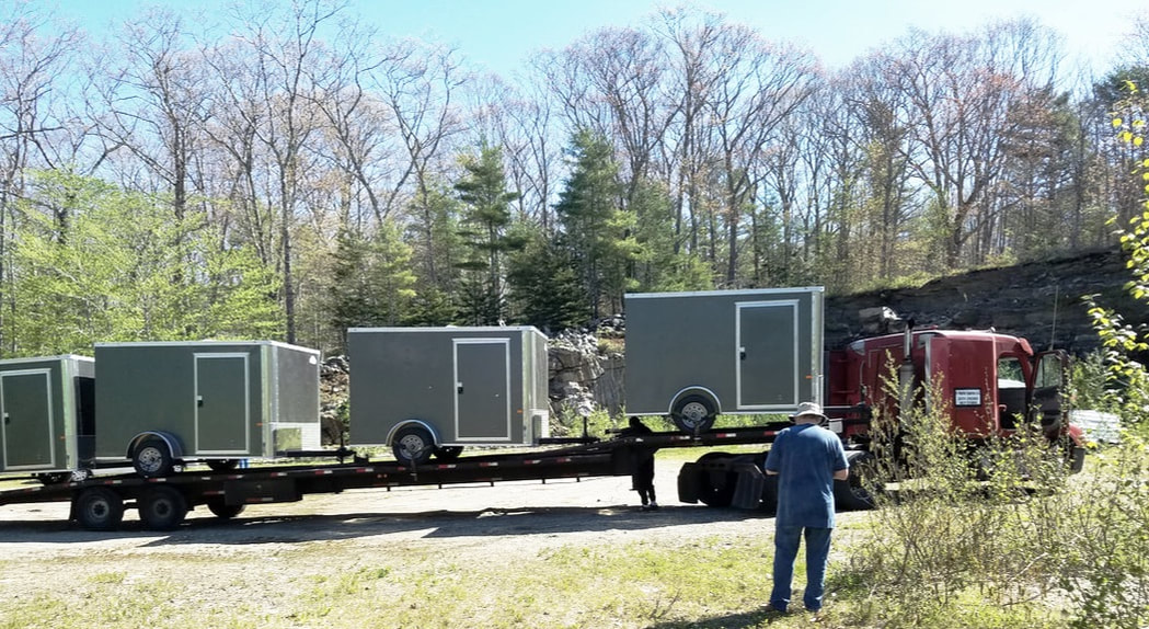 Trailers arriving