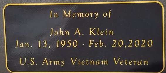 In Honor of the Memory Of John A. Klein