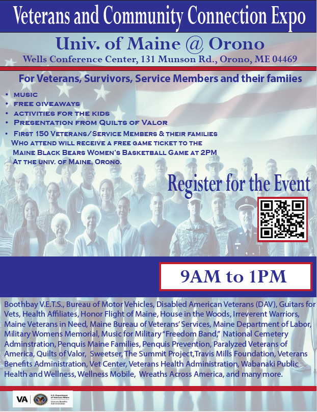 Veterans and Community Connection Expo- University of Maine at Orono