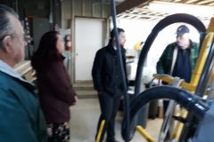 Rob McCann and Kim Rohn made a visit to tour our facility.