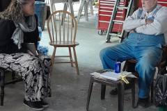 Maine Masonic Charitable Foundation (MAC) Executive Director Susan Scacchi Vist with President Ed Harmon