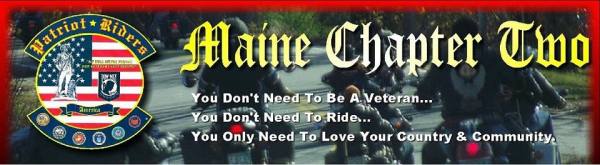 Patriot Riders of Maine Banner